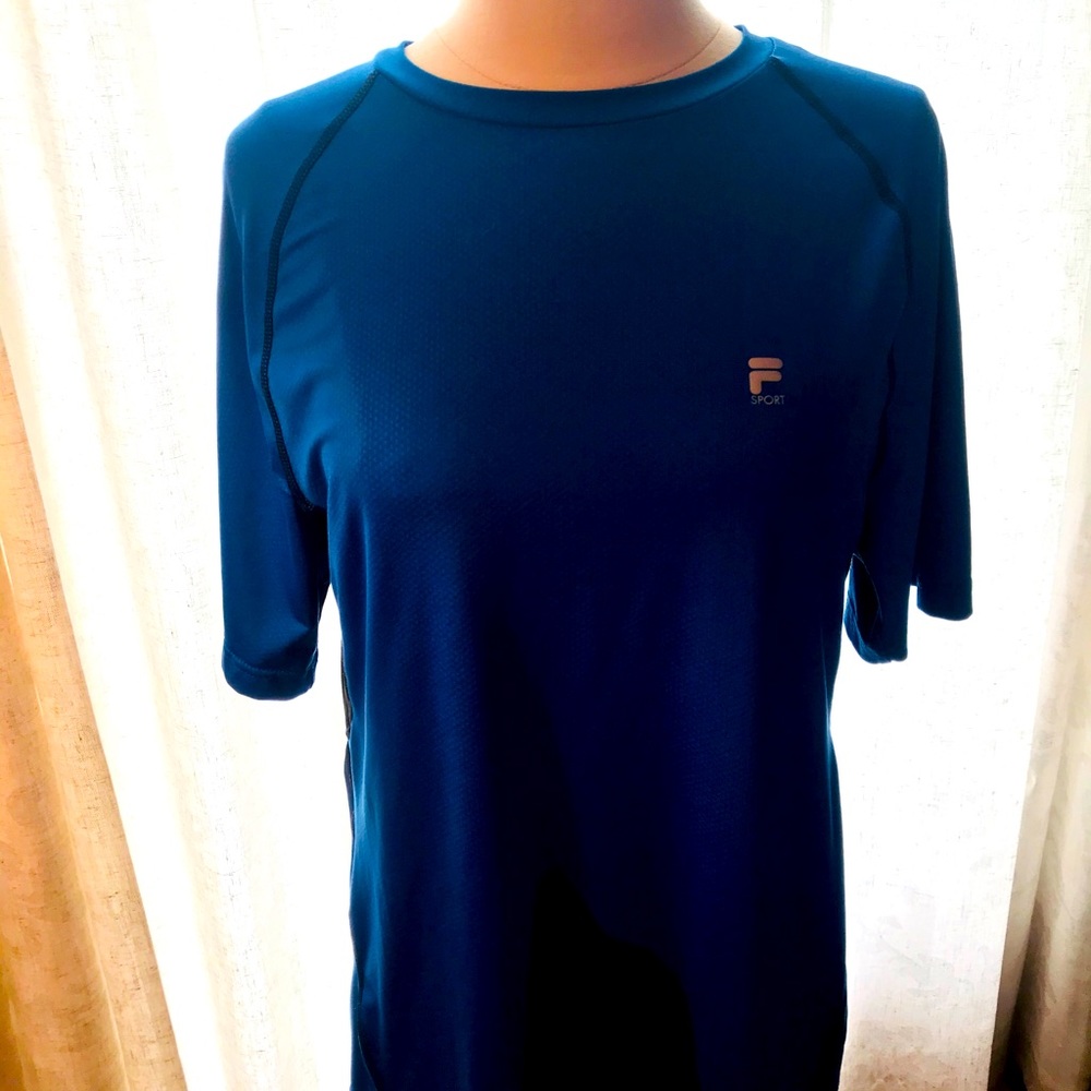 FILA Live in Motion Men’s Blue Sport Shirt M